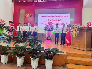 TP Hạ Long: Công bố Quyết định của UBND tỉnh công nhận  xã Lê Lợi đạt chuẩn  nông thôn mới nâng cao