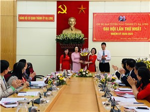 Chi bộ Ban Tuyên giáo Thành uỷ: Đại hội lần thứ nhất, nhiệm kỳ 2020-2022