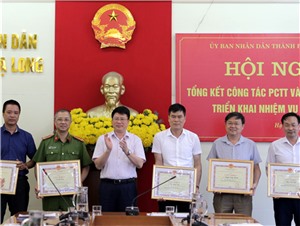 Hội nghị tổng kết công tác phòng, chống thiên tai và tìm kiếm cứu nạn năm 2019, triển khai nhiệm vụ năm 2020